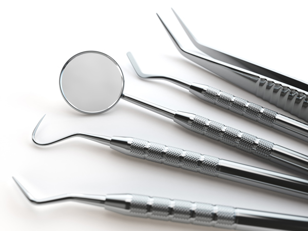 dental tools set for teeth dental care isolated PFDX2FE